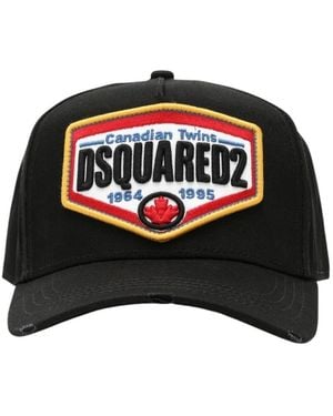 DSquared² Caps - Negro