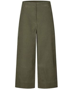 Masai Cropped Trousers - Green