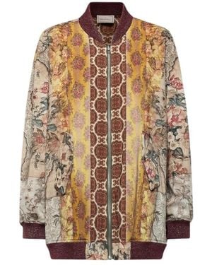 Pierre Louis Mascia Bomber Jackets - Brown