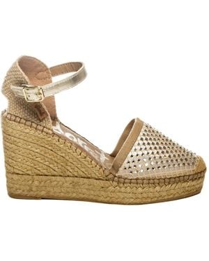Vidorreta Rejilla Cristal Wedge - Mettallic