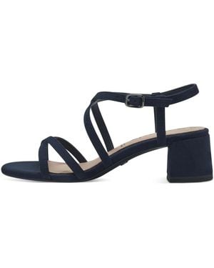 Tamaris Schoenen ,Blauw ,Heeled Sandal