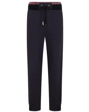 Iceberg Broeken ,Blauw ,Katoen Jogger Broek