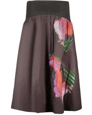 Desigual Midi Skirts - Brown