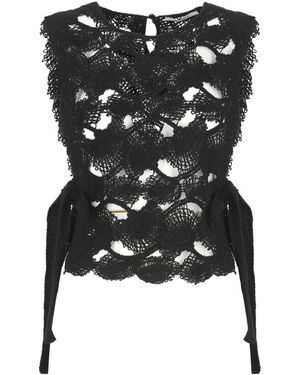 Kangra Round-Neck Knitwear - Nero