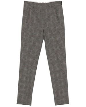 Marella Slim-Fit Trousers - Grey
