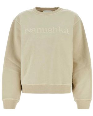 Nanushka Sweatshirts - Natural
