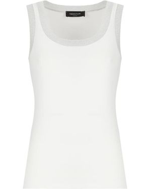 Fabiana Filippi Sleeveless Tops - White