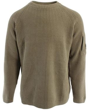 C.P. Company Round-Neck Knitwear - Vert