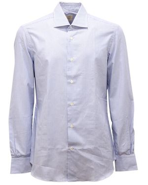 Mazzarelli Casual Shirts - Blue