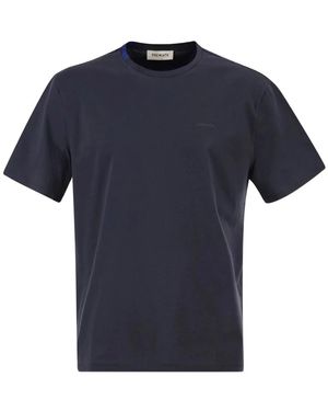 Premiata T-Shirt Met Logo-Detail - Blauw