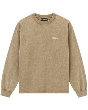 BLACK BANANAS Script Longsleeve - Naturel