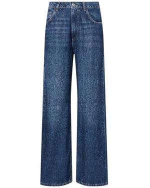 Liu Jo Jeans ,Blauw ,Katoen Straight Jeans