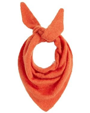Summum Triangular Mohair Sjaal - Rood