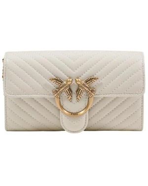 Pinko Cross Body Bags - White