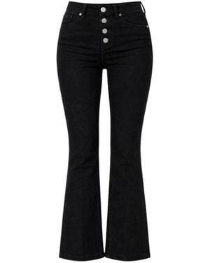 Liu Jo Cropped Jeans - Black