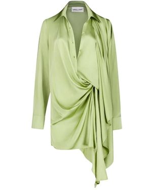 Vaillant Shirt Dresses - Vert