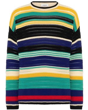 Laneus Round-Neck Knitwear - Black