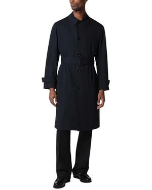 Lardini Single-Breasted Coats - Blue