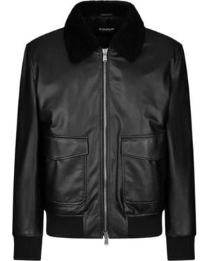 Dondup Leather Jackets - Black