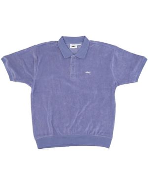 Obey Polo Shirts - Blau