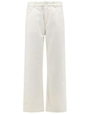 Ami Paris Straight Jeans - Blanco
