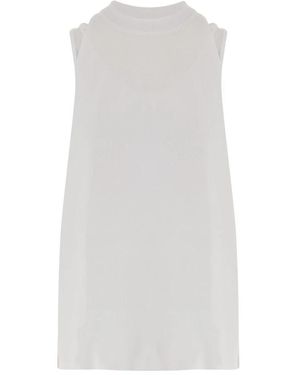 DARKPARK Sleeveless Tops - Blanco