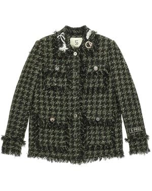 5 PROGRESS Tweed Jackets - Green