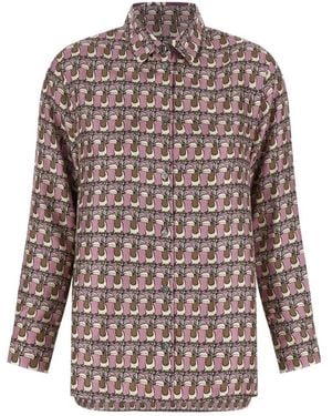 Max Mara 'Times' Reversible Shirt - Multicolour