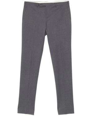 Rota Broeken ,Grijs ,Wol Donkergrijze Wolmix Maatwerk Broek