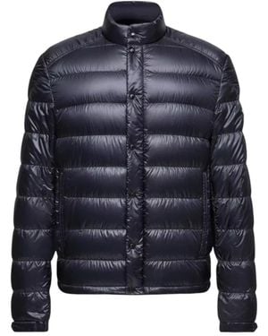 Moncler Selves Kurze Daunenjacke - Blau
