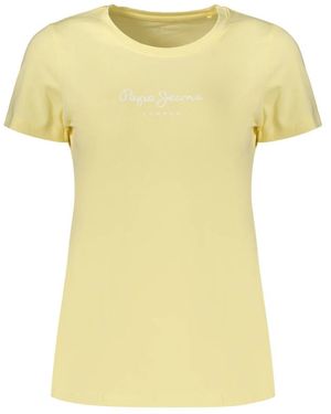 Pepe Jeans New Virginia T-Shirt - Gelb