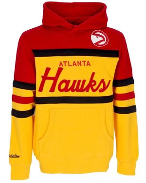 Mitchell & Ness Hoodies - Orange