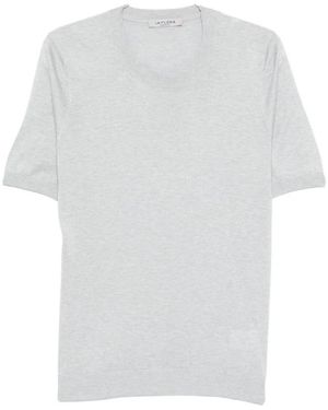 La Fileria Round-Neck Knitwear - White