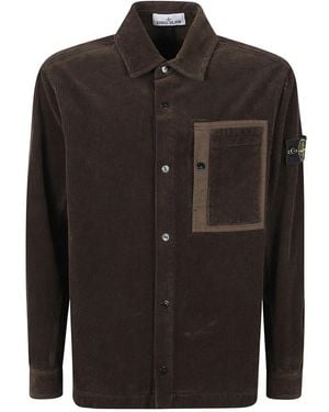 Stone Island Light Jackets - Schwarz