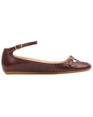 Chloé Ballerina Shoes - Brown