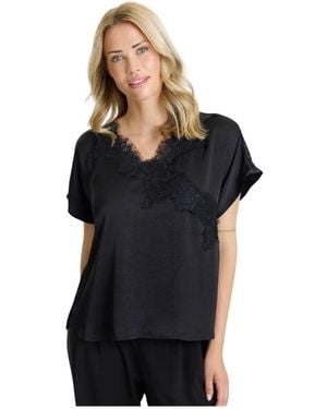 iN FRONT Blouses - Nero