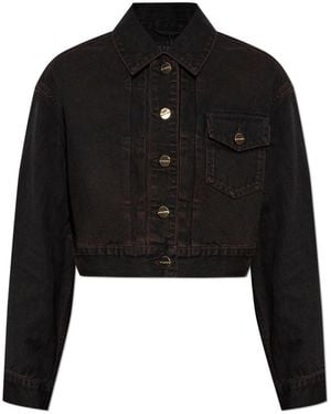 AllSaints Blink Denim Jacket - Zwart