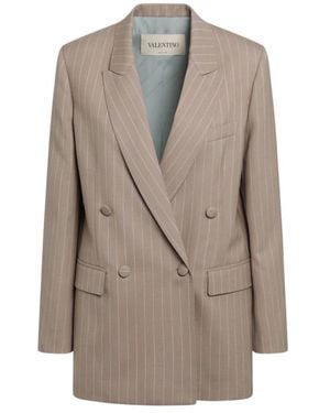 Valentino Garavani Blazers - Brown
