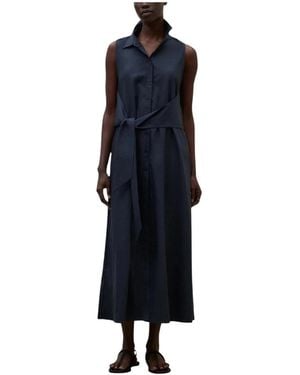 Ecoalf Kleedjes ,Blauw ,Katoen Chiara Dress
