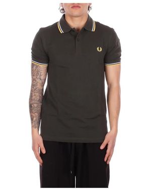 Fred Perry T-Shirts En Poloshirts - Zwart