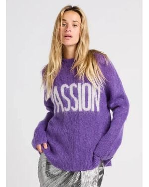 Suncoo Round-Neck Knitwear - Violet