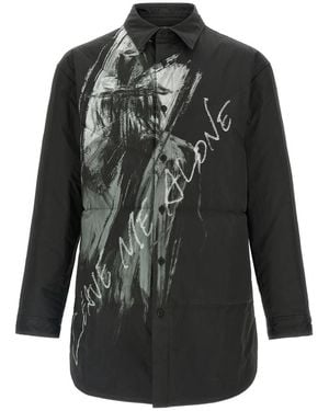 Yohji Yamamoto Light Jackets - Black