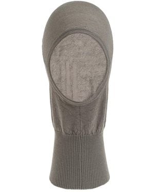 Rick Owens Accessoires ,Grijs ,Cashmere Balaclava