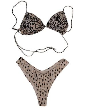 ME FUI Bikinis - Metallic