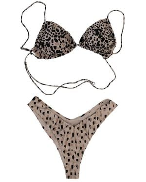 ME FUI Bikinis - Metallic