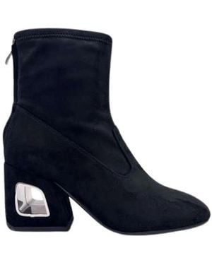 Jeannot Heeled Boots - Azul