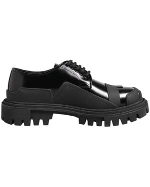 Dolce & Gabbana Laced Shoes - Black