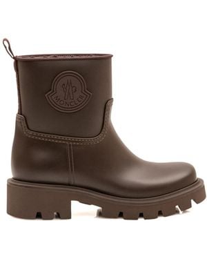 Moncler Schoenen ,Bruin ,Nylon Kickstream Regenlaarzen