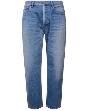 Saint Laurent Straight Fit Jeans - Blue