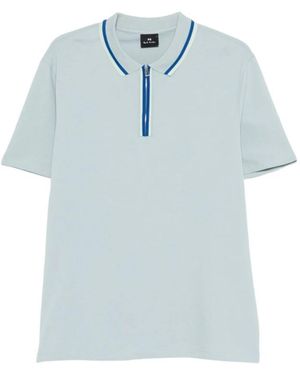 Paul Smith Tops ,Blauw ,Reg Fit Ritshuis Polo
